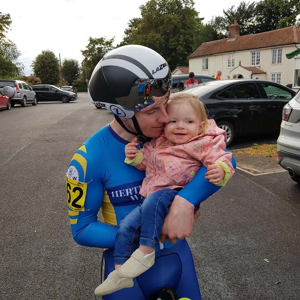 Photo of Gareth and baby Ada