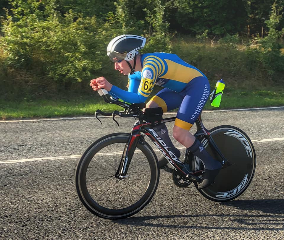 Photo of time-trialist
